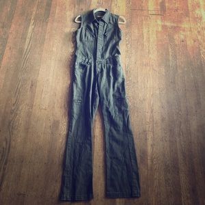 Refuge Army Green Jumpsuit